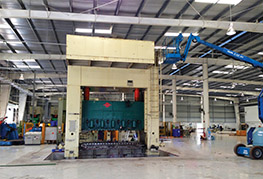 CEA Project Logistics Metal Press Installation complete