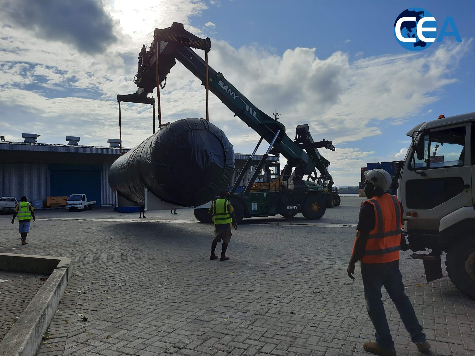 CEA PROJECTS SUCCESSFULLY DELIVERED 02 LPG TANKS IN REPUBLIC OF VANUATU