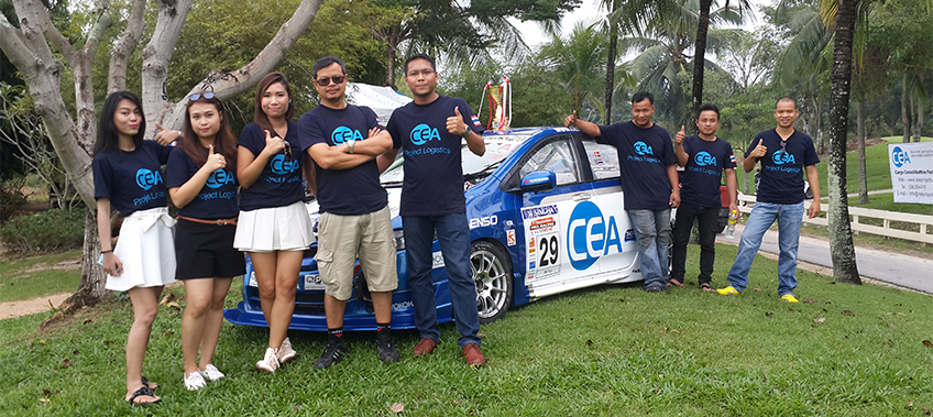 CEA Project Logistics Staff Pose for a photo