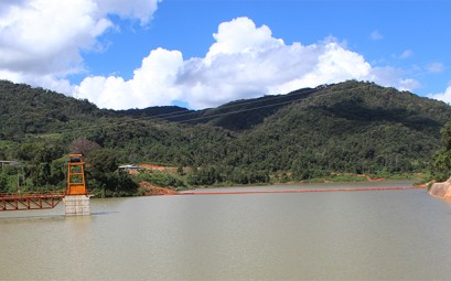 hydro power dam in laos
