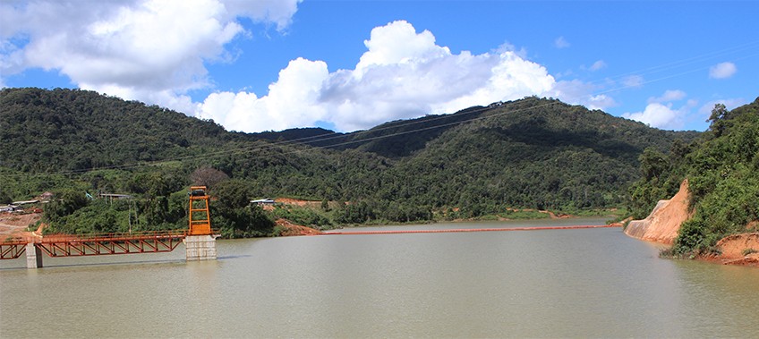 hydro power dam in laos