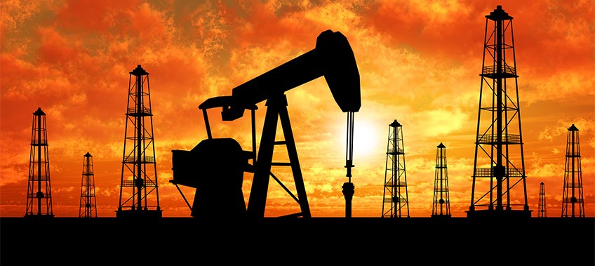oil well stock image
