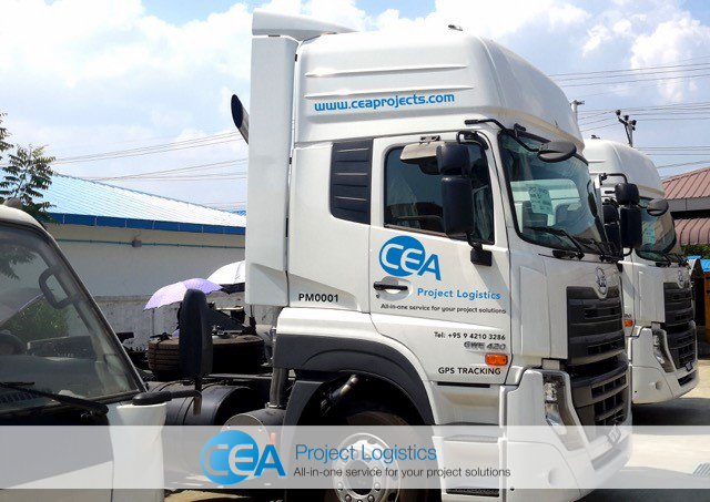 Side profile of CEA UD Quester Truck
