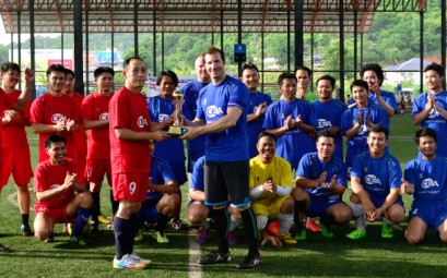 CEA Project Logistics - Football match with Chonburi Police