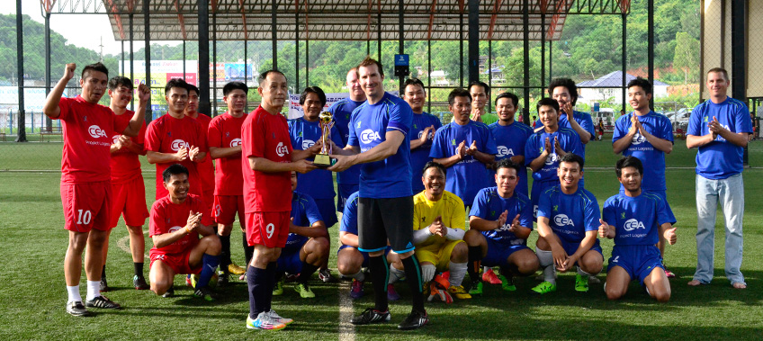 CEA Project Logistics - Football match with Chonburi Police