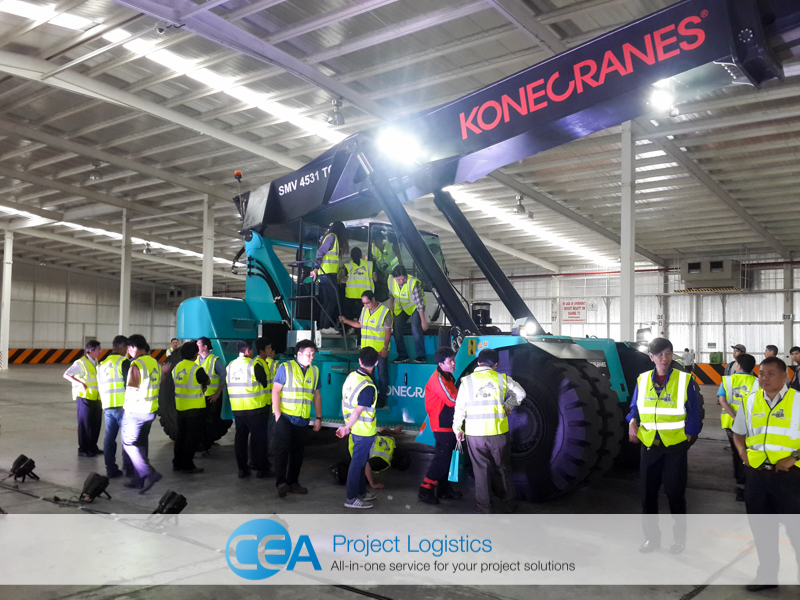 CEA Project Logistics Free Trade Zone Warehouse - Konecranes Generation C