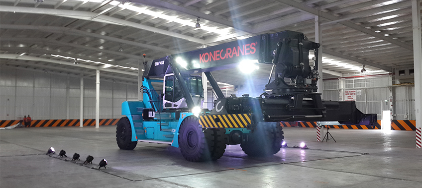 CEA Project Logistics Free Trade Zone Warehouse - Konecranes Generation C