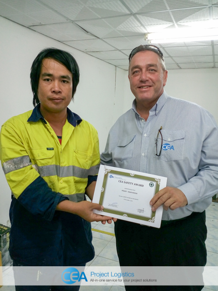 Health & Safety Awards for CEA Employees