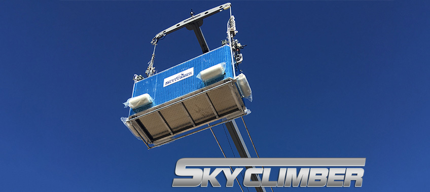 Skyclimber in action