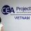 CEA Projects Vietnam Staff stand in the new reception area