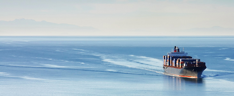 Container ship out at sea - Frieght forwarder cea project logistics