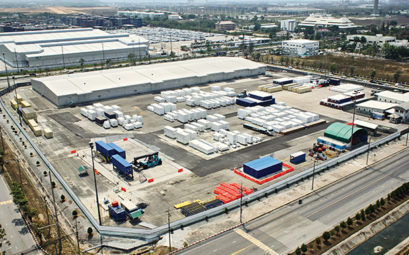 Aerial View of CEA Project Logistics Free Trade Zones