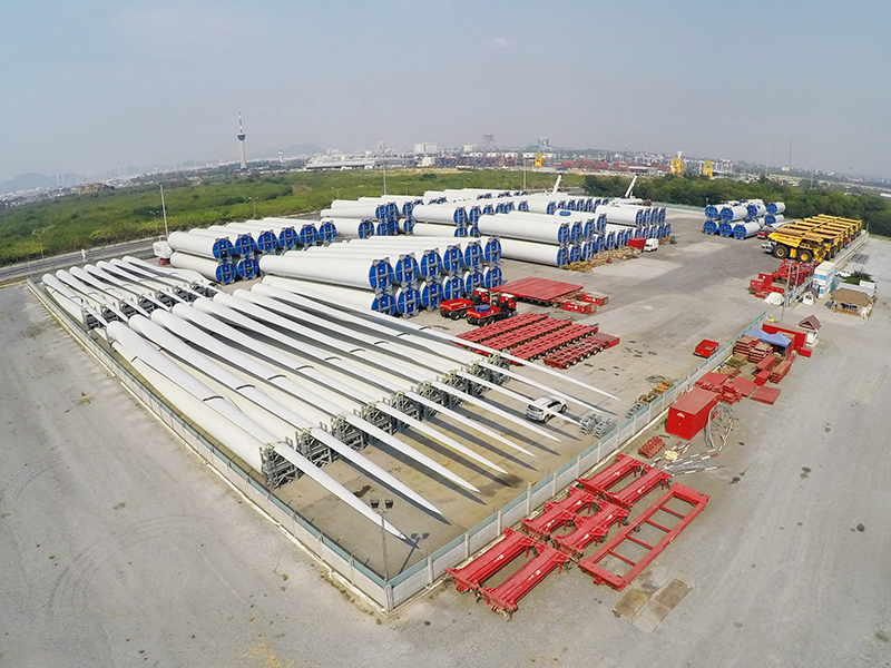 Aerial View of CEA Project Logistics Free Trade Zones Laem Chabang Port